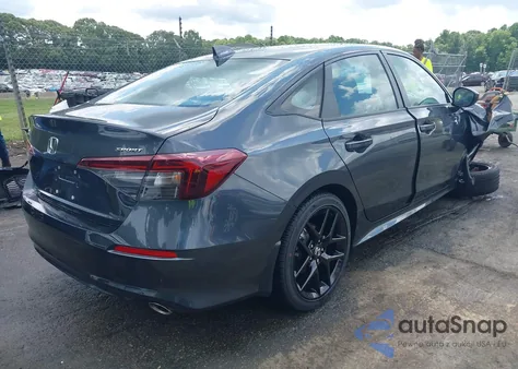 2025 Honda Civic Sport из США, поврежденный, VIN 2HGFE2F57SH542786